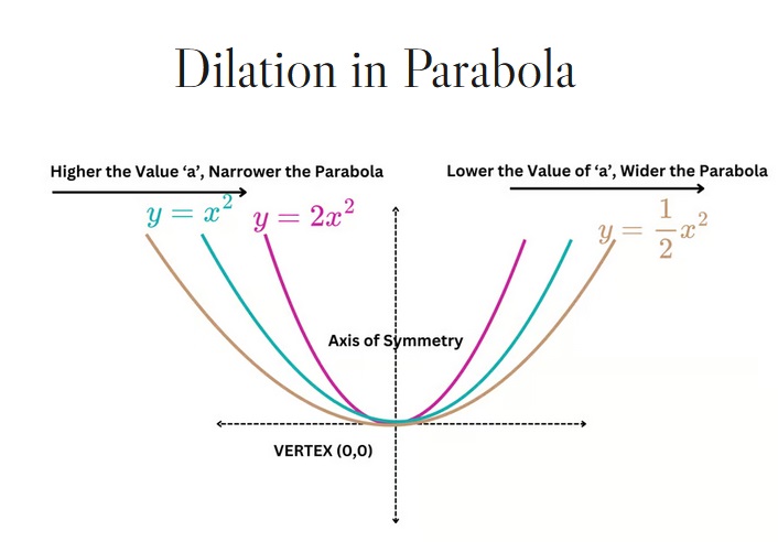 Dilation in a Parabola